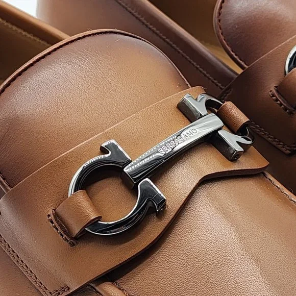 Salvatore Ferragamo Foster Calf Loafers - Picture 8 of 14